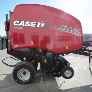Empacadora redonda Case IH RB455 con motor de motor y componentes centrales de caja de cambios para uso agrícola - Product Image 2