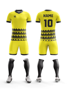 Camisetas de Fútbol Personalizadas al por Mayor para Hombre con Logotipo y Nombre del Equipo Impresos por Transferencia Térmica en Ropa Deportiva de Fútbol 100% Poliéster - Product Image 6