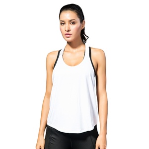 เสื้อกล้ามตาข่ายระบายอากาศ ไร้แขน สวมใส่สบายเหมือนผิวเปลือย ซับเหงื่อ แห้งเร็ว เหมาะสำหรับออกกำลังกาย วิ่ง ทรงหลวม สไตล์ลำลอง สำหรับผู้หญิง - Product Image 6