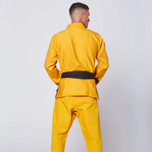 100% algodón Jiu Jitsu brasileño Kimono Gi BJJ trajes cómodos entrenamiento deportivo MMA artes marciales mixtas desgaste Gi en venta - Product Image 4