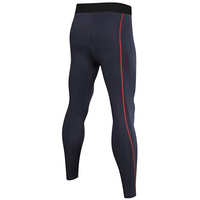 Leggings de sport respirants pour hommes, de qualité supérieure, personnalisables, avec poche élastique à la taille, pour l'entraînement et la course à pied