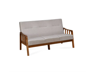 Sofá de tela de 3 plazas hecho a mano Conolly Brown cómodo para uso en la sala de estar directo de la India - Product Image 5