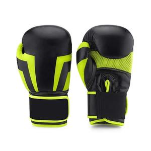 Gants de boxe d'entraînement en cuir de qualité supérieure 6OZ-16OZ Toutes tailles Hommes Femmes Enfants Rembourrage en mousse multicouche absorbant les chocs - Product Image 2