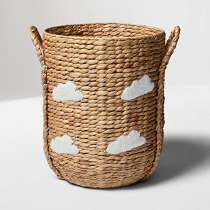 ตะกร้าเก็บของธรรมชาติทำมือตะกร้าผักตบชวาธรรมชาติสำหรับเด็กดีไซน์ใหม่ผลิตจากเวียดนาม - Product Image 5