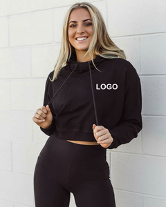 Sweat-shirt à capuche pour femme en coton uni avec tissu doux et respirant pour toutes les saisons streetwear décontracté - Product Image 6