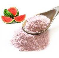 Poudre d'extrait de saveur de pastèque séchée par pulvérisation 100 % biologique, emballage sous vide en vrac, poudre de fruit de pastèque séchée