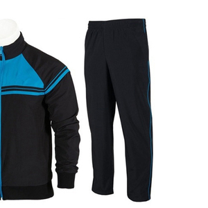 Pull en tricot de couleur unie Survêtement Gym Wear Survêtements deux pièces vierges pour hommes Vente en gros Ensemble de survêtement Sweat Shirt et pantalon - Product Image 6