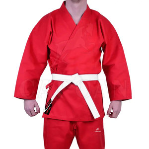 Derniers uniformes BJJ GI 100% coton pour hommes Uniforme d'arts martiaux de combat de karaté avec logo personnalisé - Product Image 5