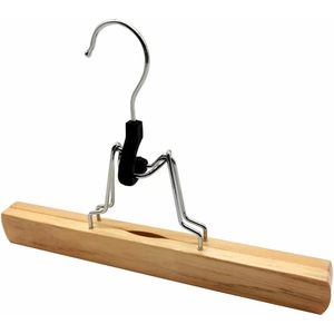 Set di 6 Appendiabiti con Morsetto in Acciaio Inox Salvaspazio per Armadio, per Gonne e Vestiti - Product Image 4