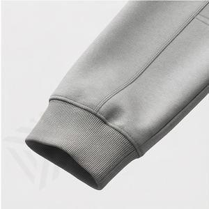 Original <b>Men</b> Tracksuit Custom <b>Hoodie</b> 100% Cotton Breathable Fabric Customized Logo <b>Running</b> Outdoor Two Piece Set Sports Jogging - Product Image 6