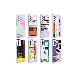 Étui en silicone MSRA Elegans à motifs colorés pour Samsung Galaxy A53 5G, antichoc avec protection des coins par airbag pour téléphone portable - Product Image 3