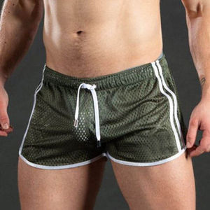 Short de gym en maille respirant décontracté pour hommes, pour l'entraînement sportif et la course à pied en été - Product Image 4