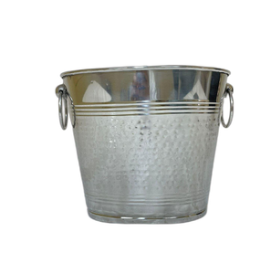 Refroidisseur de vin de luxe en acier inoxydable refroidisseur de champagne bol à poinçon de bière bar seau à glace pour la fête de mariage avec poignée - Product Image 3