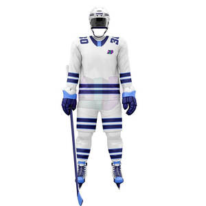 Nuevo Diseño de Uniforme de Hockey sobre Hielo, Servicio OEM, Tejido Transpirable que Absorbe la Humedad, Colores y Tallas Personalizables - Product Image 5
