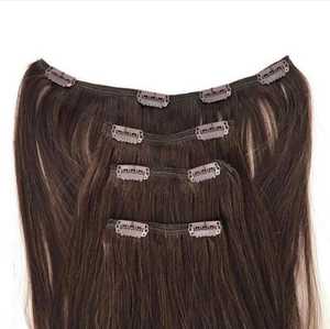 YOUND DONOR Double Drawn Hand Tied Healthy End Virgin Natural Hair Extensions Remi <b>Curly</b> Seamlessly Integrated Human <b>Bundles</b> - Product Image 1