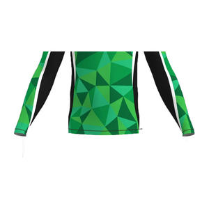 Rashguard respirant personnalisé pour hommes et femmes, manches longues, séchage rapide, protection UV, spandex/polyester 120g, logo personnalisé, surf, natation - Product Image 3