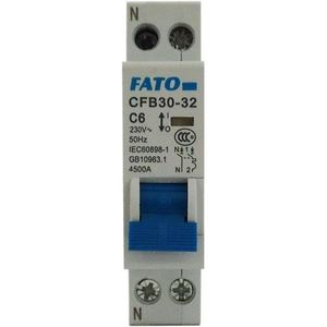 FATO CFB30 32A 1P Circuit Breaker 230V 50Hz <b>Miniature</b> For Home Use - Product Image 2