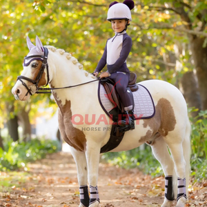 Tapis de selle de cheval anglais abordable en gros matériau durable doux confortable doublure intérieure respirant absorbant les chocs - Product Image 5