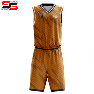 Conjunto de uniforme de baloncesto para hombres y jóvenes, venta al por mayor de camisetas y pantalones cortos de baloncesto reversibles - Product Image 6