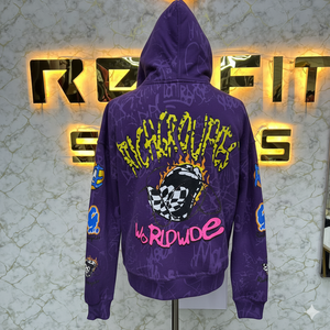 Marque privée Logo personnalisé Sweat à capuche zippé le plus demandé Puff Imprimé fabriqué en usine Sweats à capuche à bas prix pour hommes Sweats à capuche pour hommes - Product Image 3