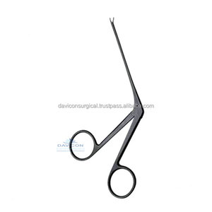 Pinzas de Micro oreja de alta calidad, instrumentos quirúrgicos de DAVICON con revestimiento negro dentado - Product Image 6