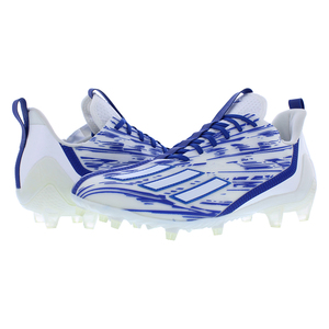 Chaussures de football Adidas Adizero pour homme, couleur blanc/bleu |   100% authentique - Product Image 3