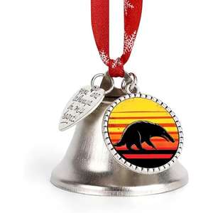 Classic <b>Vintage</b> Metal Christmas Bell <b>Ornament</b> for Christmas Decoration Use Handmade Premium Unique Crafted Christmas Bell - Product Image 6