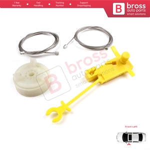 ชุดซ่อมมอเตอร์กระจกไฟฟ้าหน้าซ้าย รุ่น BWR5497 สำหรับรถยนต์ Trafic MK2 X83 JL FL EL Vivaro Primastar ปี 2001-2015 7700311820 - Product Image 6