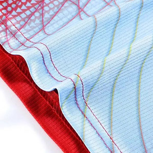 Tenues de football personnalisées de haute qualité, respirantes et à séchage rapide, maillots de l'équipe de France, 100% polyester pour le football, sublimation - Product Image 4