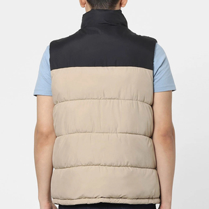 Chaleco Acolchado Ligero sin Mangas para Hombre, Chaleco Casual de Plumón Personalizado con Diseño y Logotipo a Medida para Mayoristas - Product Image 3