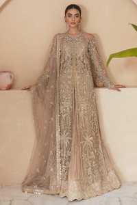 OEM Organza Style Latest Frock Maxi Sharara Suit Indian Pakistani Women's Wedding Wear Bridal <b>Dresses</b> BY AA IMPEX - Product Image 2
