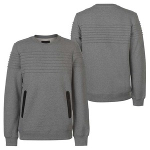 Wholesale <b>Fleece</b> <b>Sweater</b> Fashion Casual Custom logo print Men Sweatshirts 100% Cotton Blank Hoodie with OEM low MOQ - Product Image 6