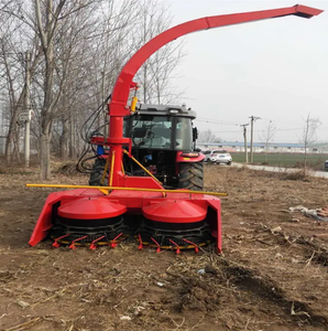 Máquina cosechadora de granos autopropulsada, máquina de ensilado de disco para maíz, alfalfa, trigo, arroz, cosecha con núcleo de motor, cosechadora de forraje - Product Image 3