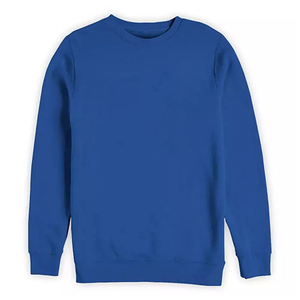 Jersey de cuello redondo de algodón 100% para hombre de calidad superior Sudadera bordada de alta calidad con estampado personalizable de mangas completas - Product Image 6