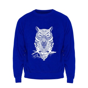 เสื้อสเวตเตอร์คอกลมสำหรับผู้ชายผ้าโพลีเอสเตอร์100% ปักโลโก้เสื้อฮู้ดมหาวิทยาลัยกำหนดได้เอง - Product Image 1