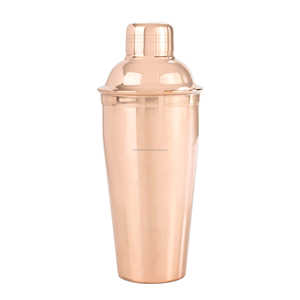 Vente chaude Cocktail Shaker en Cuivre Or Noir Bronze Miroir Finition Shaker En Acier Inoxydable Barware Outils 22112 - Product Image 5