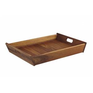 Bandeja redonda decorativa de madera para mesa, bandeja de madera para servir comida, fabricada y exportada por el proveedor - Product Image 4