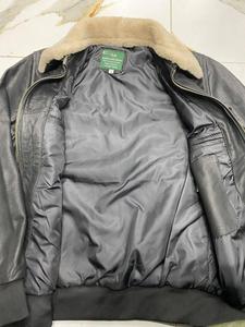 Veste d'hiver en cuir de qualité supérieure pour hommes 2024 Style chaud avec peau de vache originale 100% directement du fabricant - Product Image 2