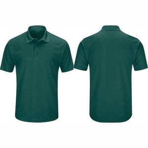 Camiseta Polo de hombre de poliéster 100% personalizada de alta calidad Impresión por sublimación Diseño de manga corta de secado rápido - Product Image 4