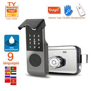 TTLock Tuya <strong>Remote</strong> Smart <strong>Locks</strong> for Front Door Electronic Smart Door <strong>Lock</strong> Smart <strong>Lock</strong> Door Waterproof Outdoor for Office Hotels - Product Image 1