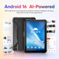 Tablette industrielle portable CENAVA 10 pouces IP68 Android 16 8+128 Go, caméra 8MP+16MP, NFC, UHF personnalisé, 4G LTE, RS232, tablette robuste