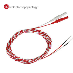 Wegwerp medische naaldelektrode SNEP2, gedraaid paar PVC-draad, ethyleenoxide gesteriliseerd, recht pin-<span class=keywords><strong>design</strong></span> voor EMG/<span class=keywords><strong>ECG</strong></span> - Product Image 6