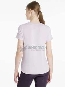 Camisa de mujer para montar a caballo, blusa de competición ecuestre de diseño clásico, tela elástica ajustada, Top elegante y cómodo Para Caballo - Product Image 2