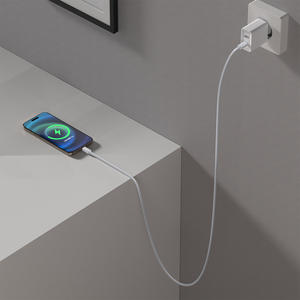 PD35W 1M Cable de carga rápida 3A USB Tipo-C Cable de datos para Iphone Blanco DE LA CB-317CL - Product Image 4