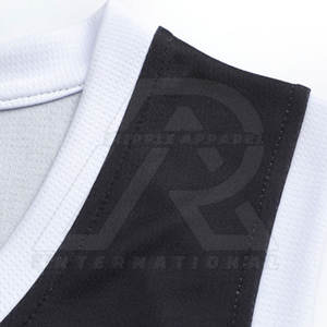 Uniforme de verano transpirable sin mangas para deportes de baloncesto de talla grande hecho en fábrica profesional - Product Image 3