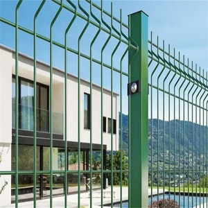 Cong hàng rào Bảng điều chỉnh với bài 3D cong an toàn hàng rào Bảng điều chỉnh 3D cong Kim loại Hàn lưới thép dây lưới hàng rào mạ kẽm hàng rào - Product Image 6