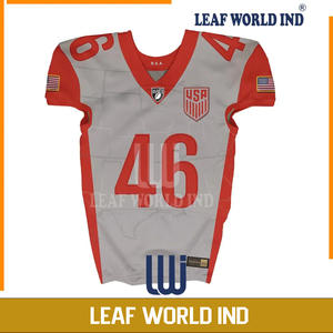 ชุดฝึกซ้อมฟุตบอลแบบอเมริกันของเด็กผู้ชายชุดออกกำลังกายแขนสั้นระบายอากาศได้ดีชุดเล่นกีฬาฤดูร้อนขนาดใหญ่พิเศษดีไซน์2025ออกแบบได้ตามต้องการ - Product Image 6