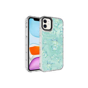 Coque de téléphone en silicone rigide personnalisée avec motif imprimé pour iPhone 12 14 Plus, protection de l'appareil photo, cordon élégant, tendance, protection - Product Image 1