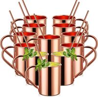 1 pièce, gobelet isotherme en acier inoxydable martelé de 16 oz avec couvercle, écologique, style américain, fait main