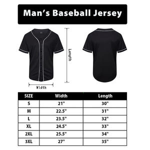 Sublimation personnalisée Maillot de baseball pour homme Chemises de personnalisation Beisbol Vêtements de softball Vêtements de sport - Product Image 6
